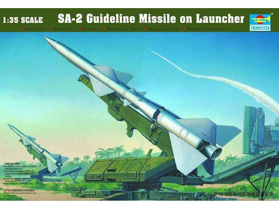 SAM-2 MISSILE WITH LAUNCHER CABIN 1/35