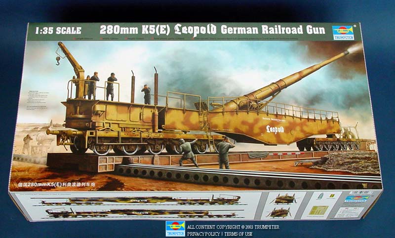 280mm K5 E LEOPOLD GUN 1/35