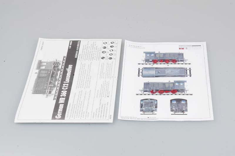 GERMAN WR 360 C12 LOCOMOTIVE 1/35