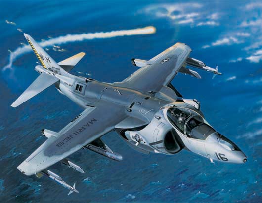 Trumpeter 1/32 AV8B Harrier II Night Attack Aircraft Model Kit