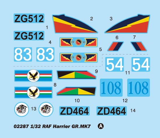 RAF HARRIER GR.MK7 1/32