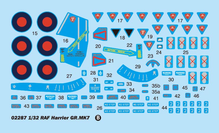 RAF HARRIER GR.MK7 1/32