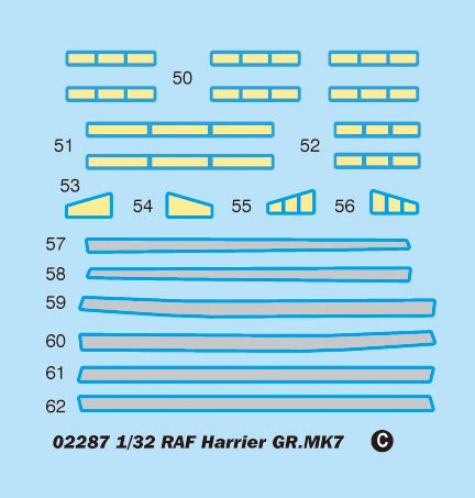 RAF HARRIER GR.MK7 1/32