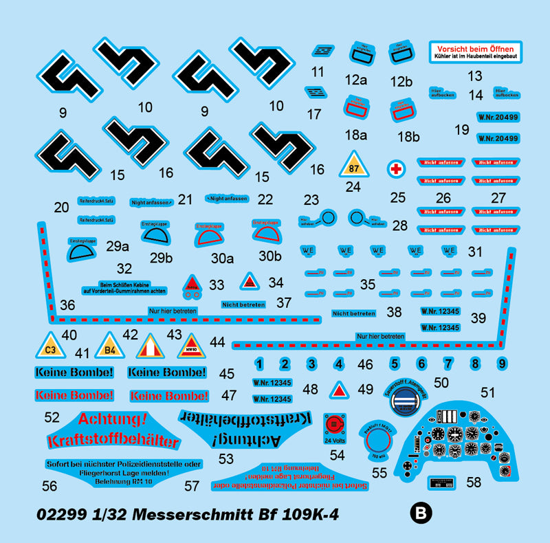 ME BF 109K-4 1/32