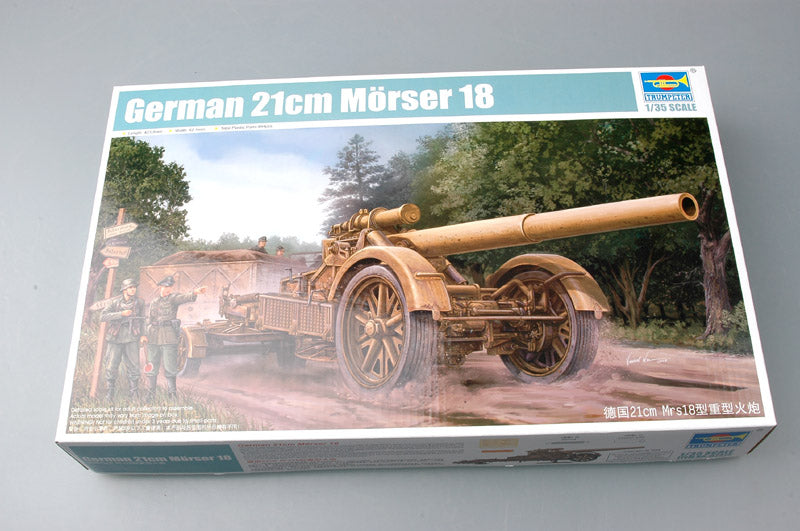 GERMAN 21 CM MORSER 18 HEAVY ART 1/35