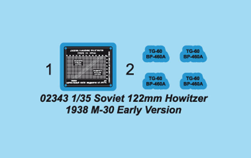 122MM HOWITZER 1938 M-30 EARLY 1/35