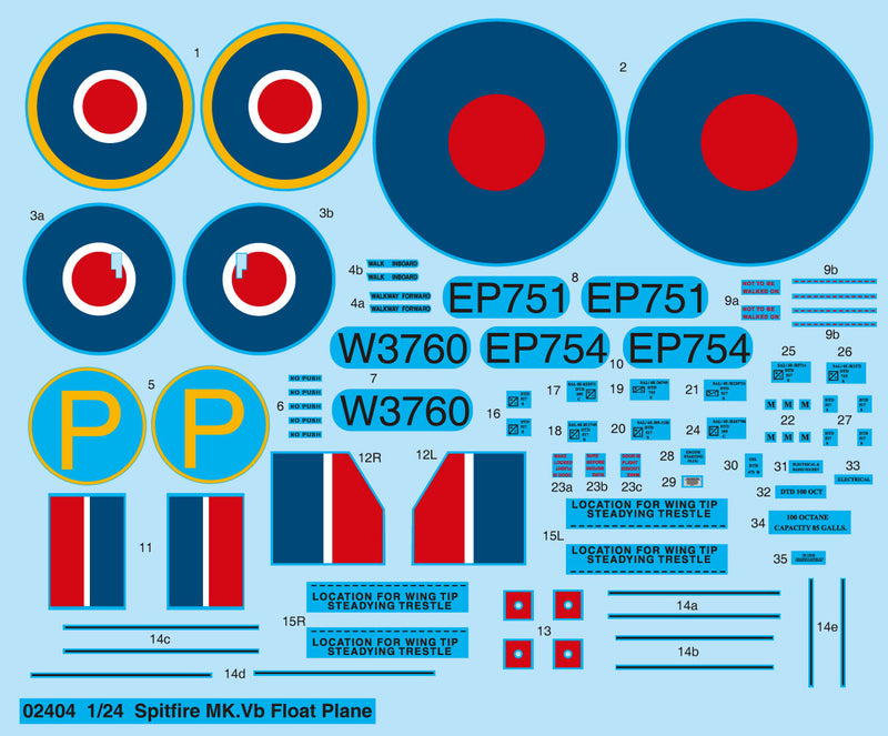 SPITFIRE MK.VB FLOATPLANE 1/24