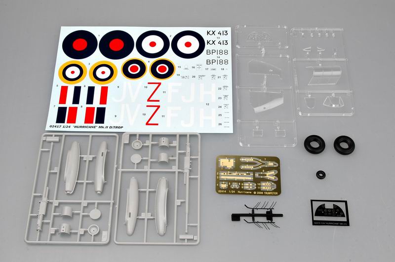 HAWKER HURRICANE II D TROP 1/24