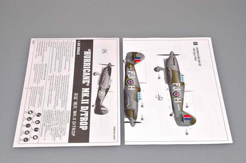 HAWKER HURRICANE II D TROP 1/24