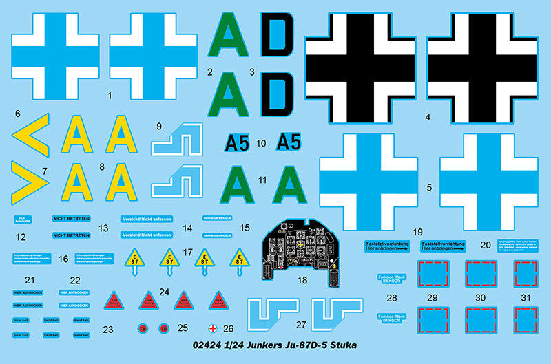JUNKERS JU-87D-5 STUKA 1/24