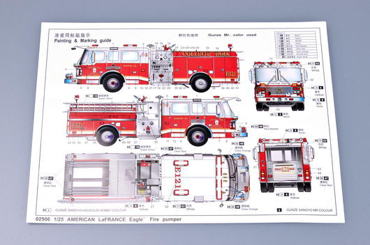 LAFRANCE EAGLE FIRE PUMPER2002 1/25