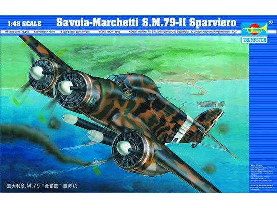 SAVOIA MARCHETTI SM.79-II 1/48