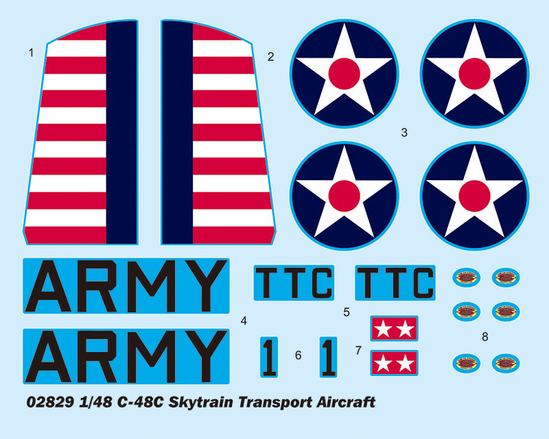 C-48C SKYTRAIN TRANSPORT AIRCRAFT 1/48