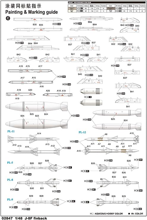 CHINESE J-8IIF FIGHTER