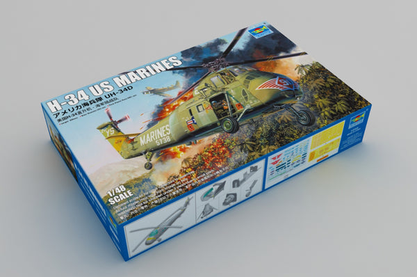 H-34 US MARINES - RE-EDITION 1/48