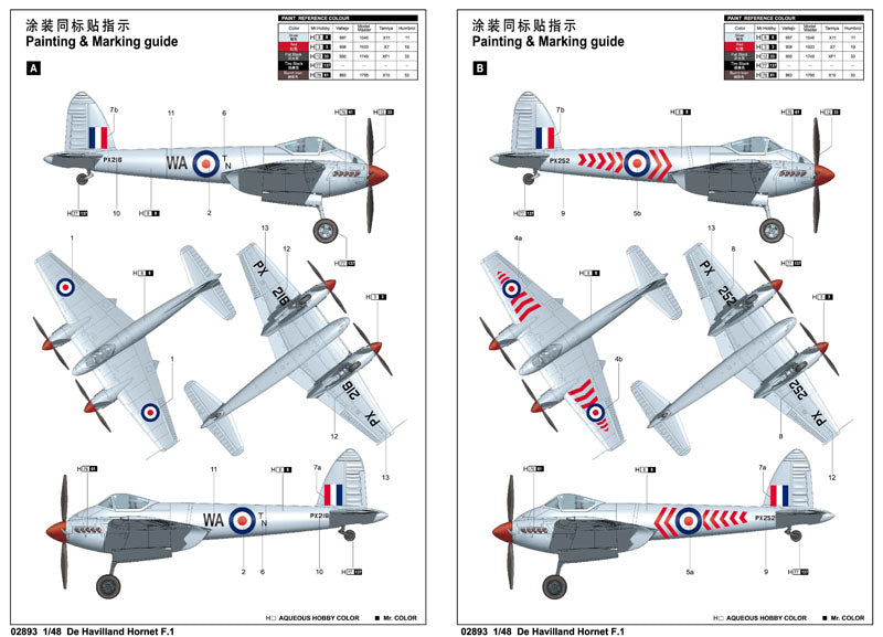 DE HAVILLAND HORNET F.1 1/48