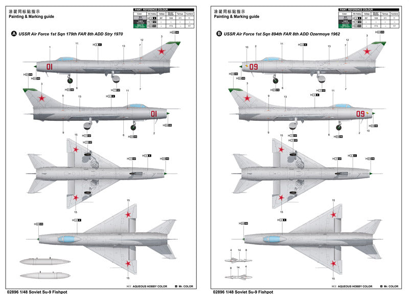SOVIET SU-9 FISHPOT 1/48