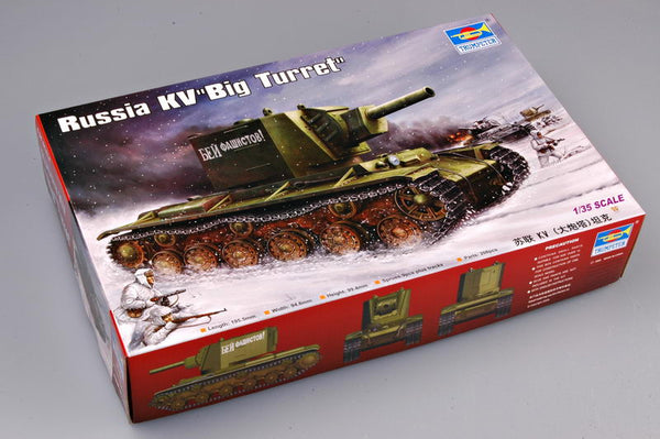 RUSSIA KV "BIG TURRET" TANK 1/35