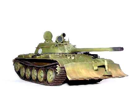 T-55 MODEL 1958 WITH BTU-55 1/35