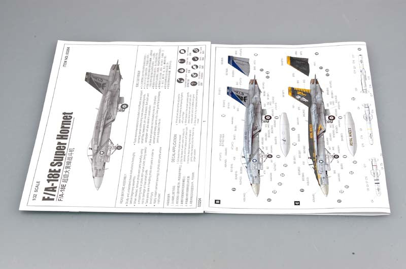 Trumpeter 1/32 F/A18E Super Hornet Fighter Model Kit