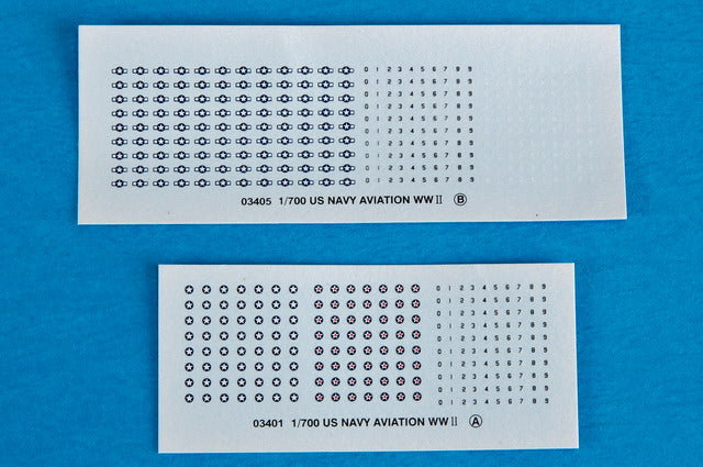 WWII US NAVY AVIATONSET 1/700