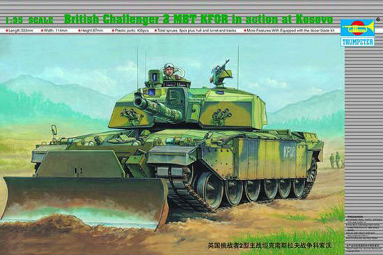 CHALLENGER II KFOR KOSOVO 1/35