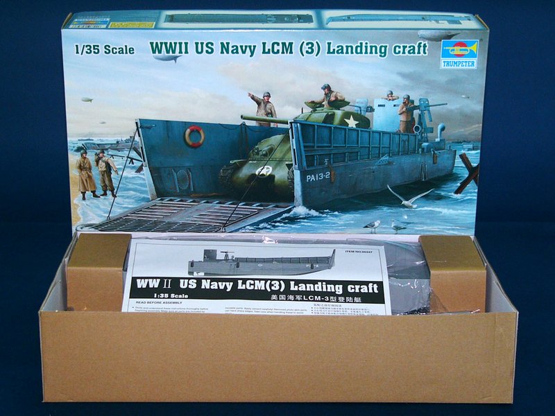 WWII LCM(3) LANDING CRAFT 1/35