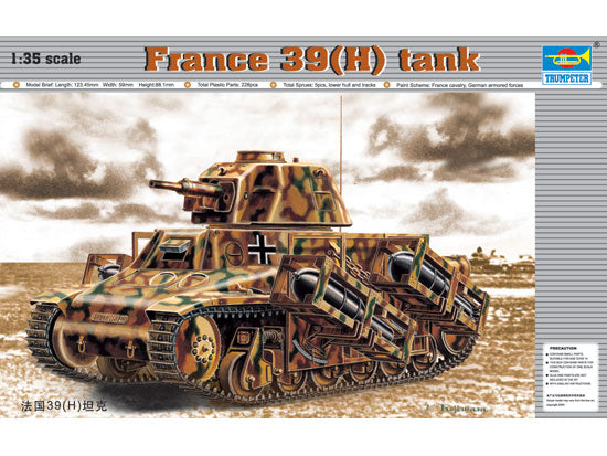 FRANCE 39(H) SA18 37MM GUN 1/35