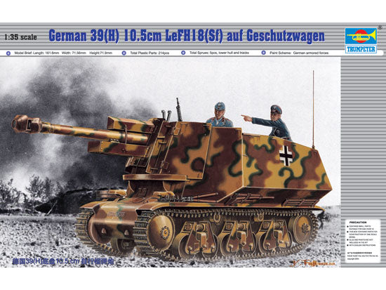 39(H)105MM AUF GESCHUTZWAGEN 1/35