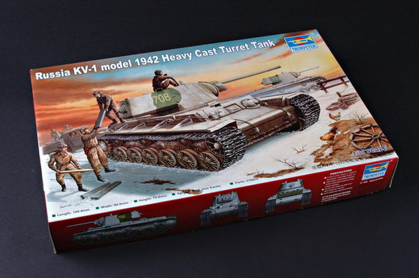 KV-1 1942 HEAVY CAST TURRETT TANK 1/35