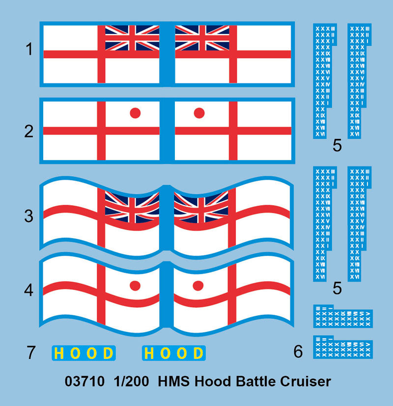 Trumpeter HMS Hood Battle Cruiser Model Kit