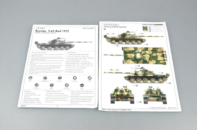 RUSSIAN T-62 MOD. 1972 1/35