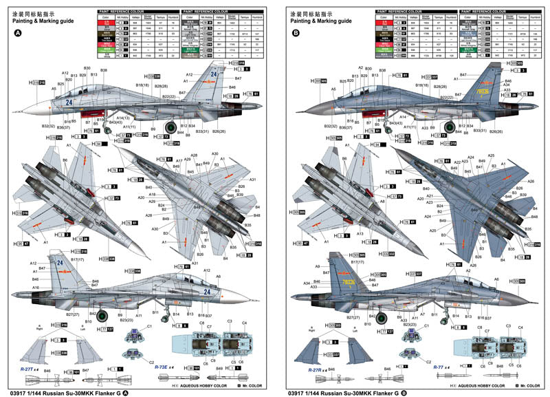 RUSSINA SU-30MKK    FLANKER G