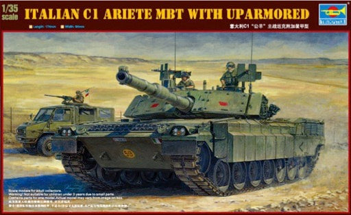 C1 ARIETE MBT WITH  UPARMORED