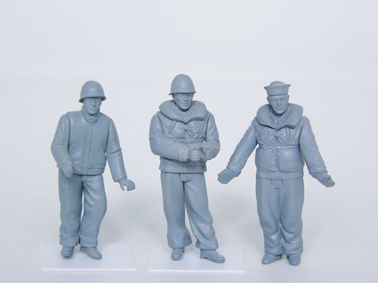 WWII USN LCM CREW 1/35