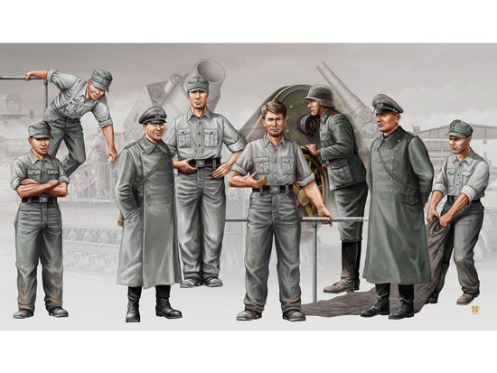 FIGURES: GERMAN KARL GUN ARTILLERY 1/35