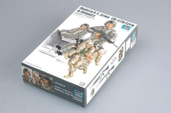 FIGURES: CH-47D CREW & INFANTRY 1/35