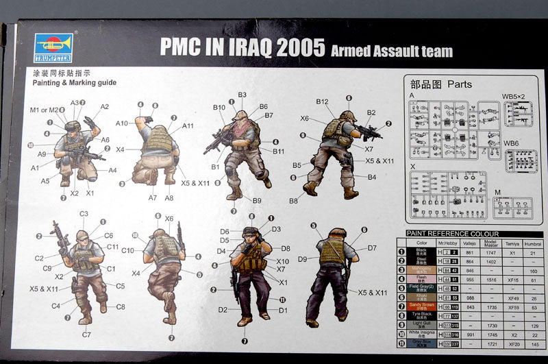 PMC IN IRAQ 2005 ARMED ASSAULT TEAM 1/35