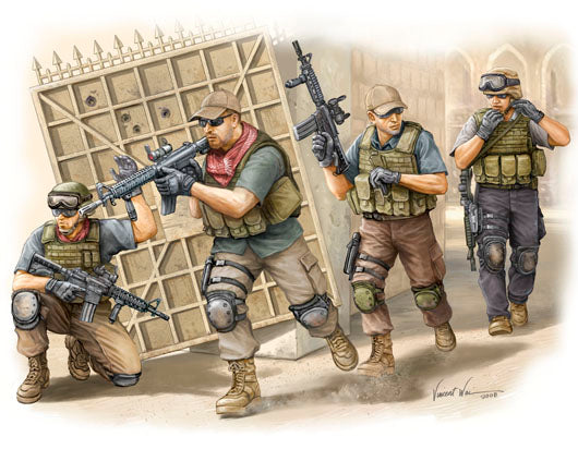 PMC IN IRAQ 2005 ARMED ASSAULT TEAM 1/35