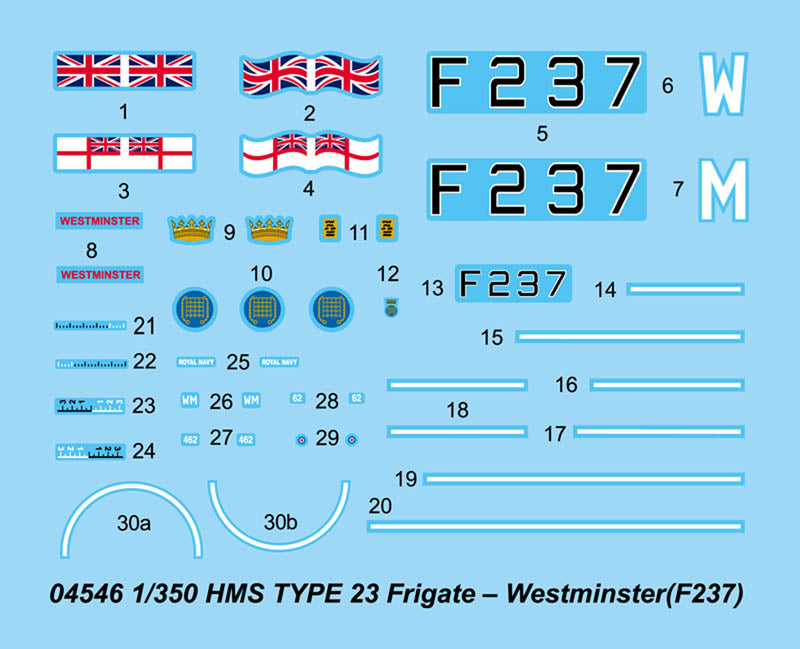 HMS-WESTMINSTER (F237) 1/350