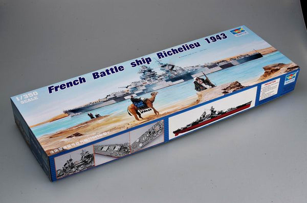 FRENCH BATTLESHIP RICHELIEU 1/350