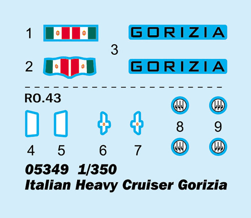 Italian Heavy Cruiser Gorizia