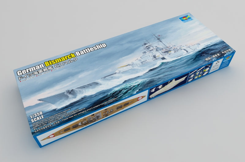 Trumpeter TRU05358 1/350 DKM Bismarck Plastic Model kit, Multicolour