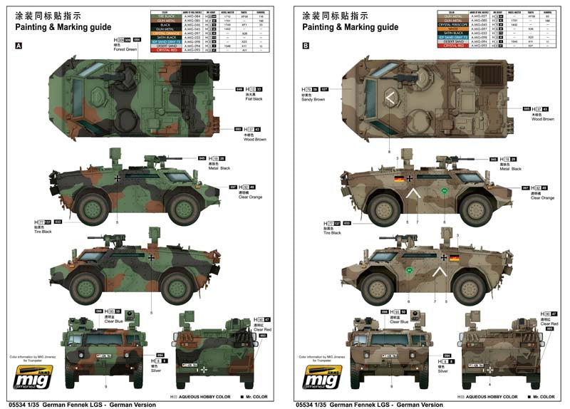 GERMAN FENNEK LGS GERMAN VERSION 1/35