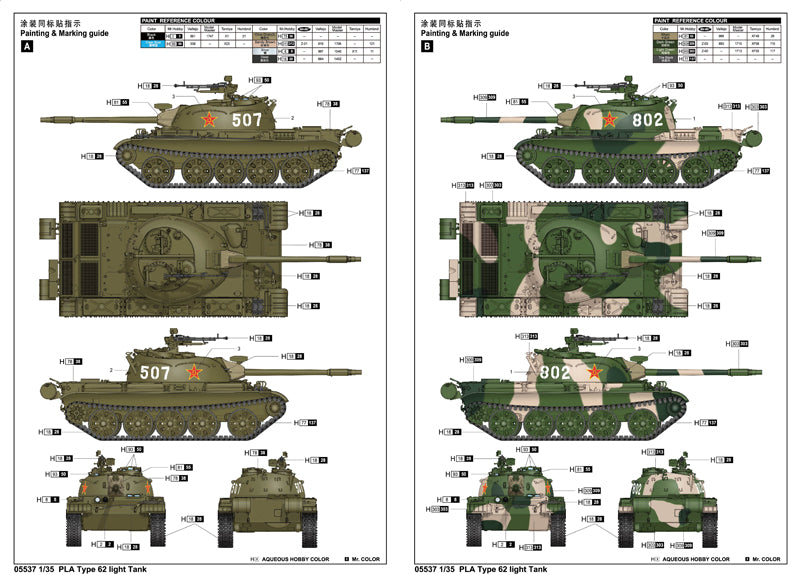 PLA TYPE 62 LIGHT   TANK