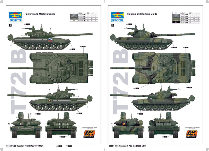 RUSSIAN T-72BM MOD19MBT