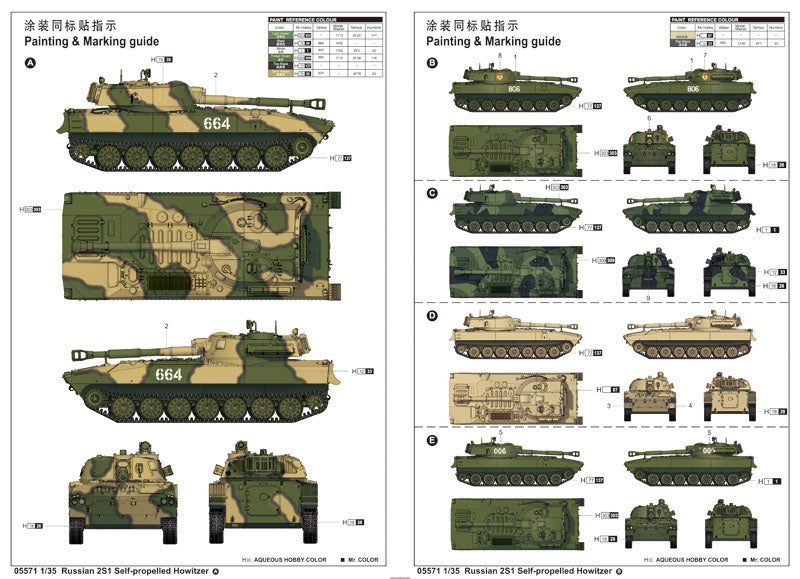 RUSSIAN 2S1 SELF    PROPLD HOWITZER