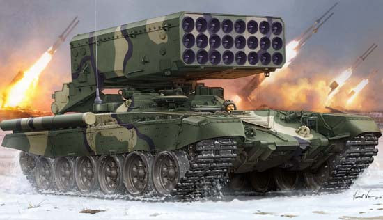 TOS-1A MULTIPLE RCKTLAUNCHER