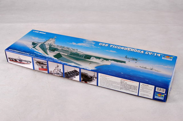 USS Ticonderoga CV14 Aircraft Carrier Model Kit