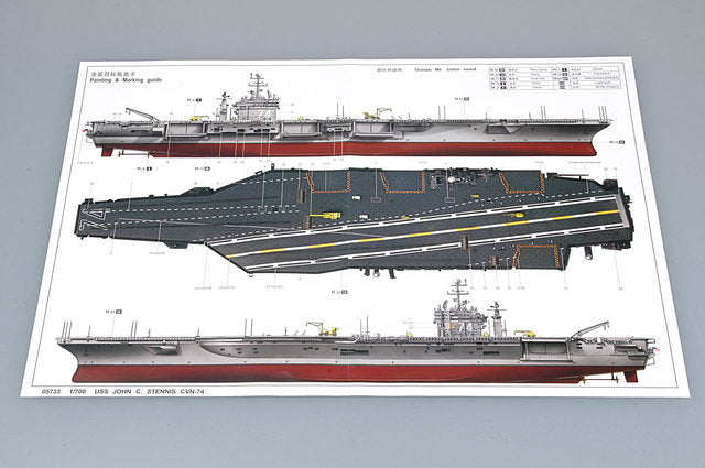 JOHN C. STENNIS CVN-74 1/700